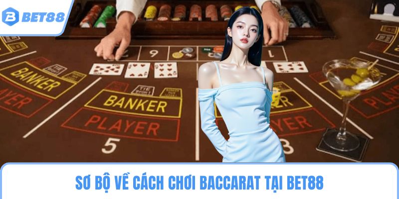 Sơ bộ về cách chơi baccarat tại BET88